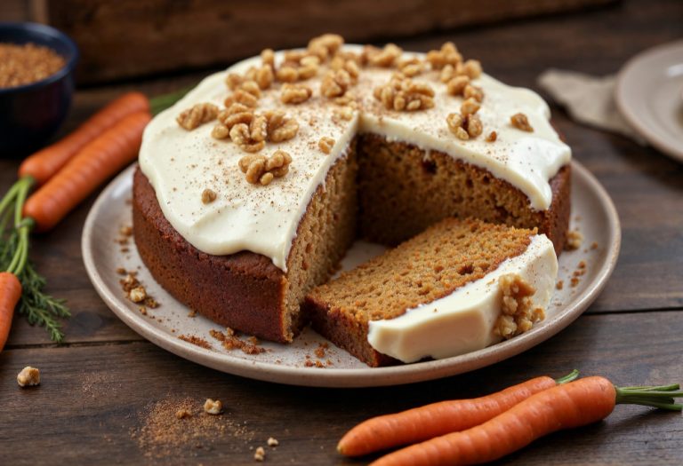 Membuat carrot cake