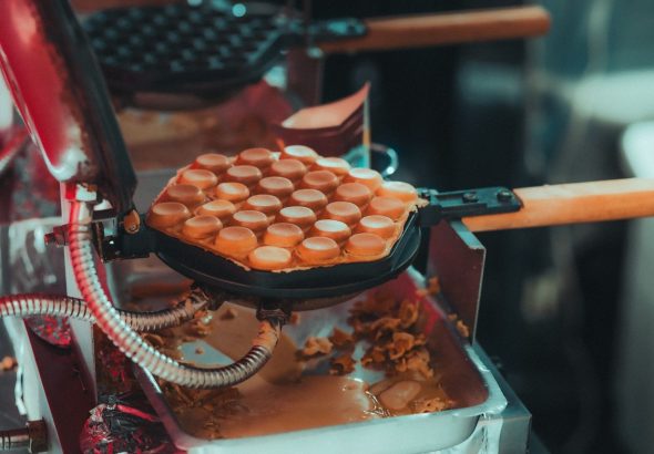 Alat pembuat waffle